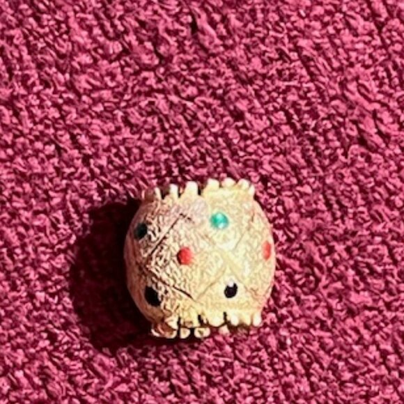 14K Gold and Tiny Gemstone Pendant - Picture 2 of 3